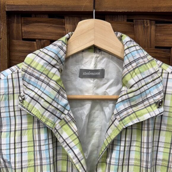 Vintage Steilmann Plaid Women's Jacket - Picture 3 of 4